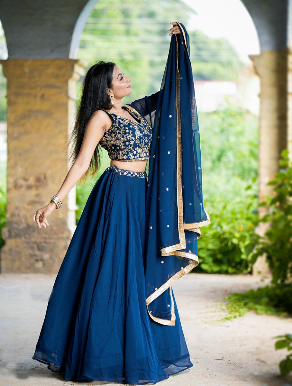 Buy Trendy Flared Lehenga Online At Best Prices