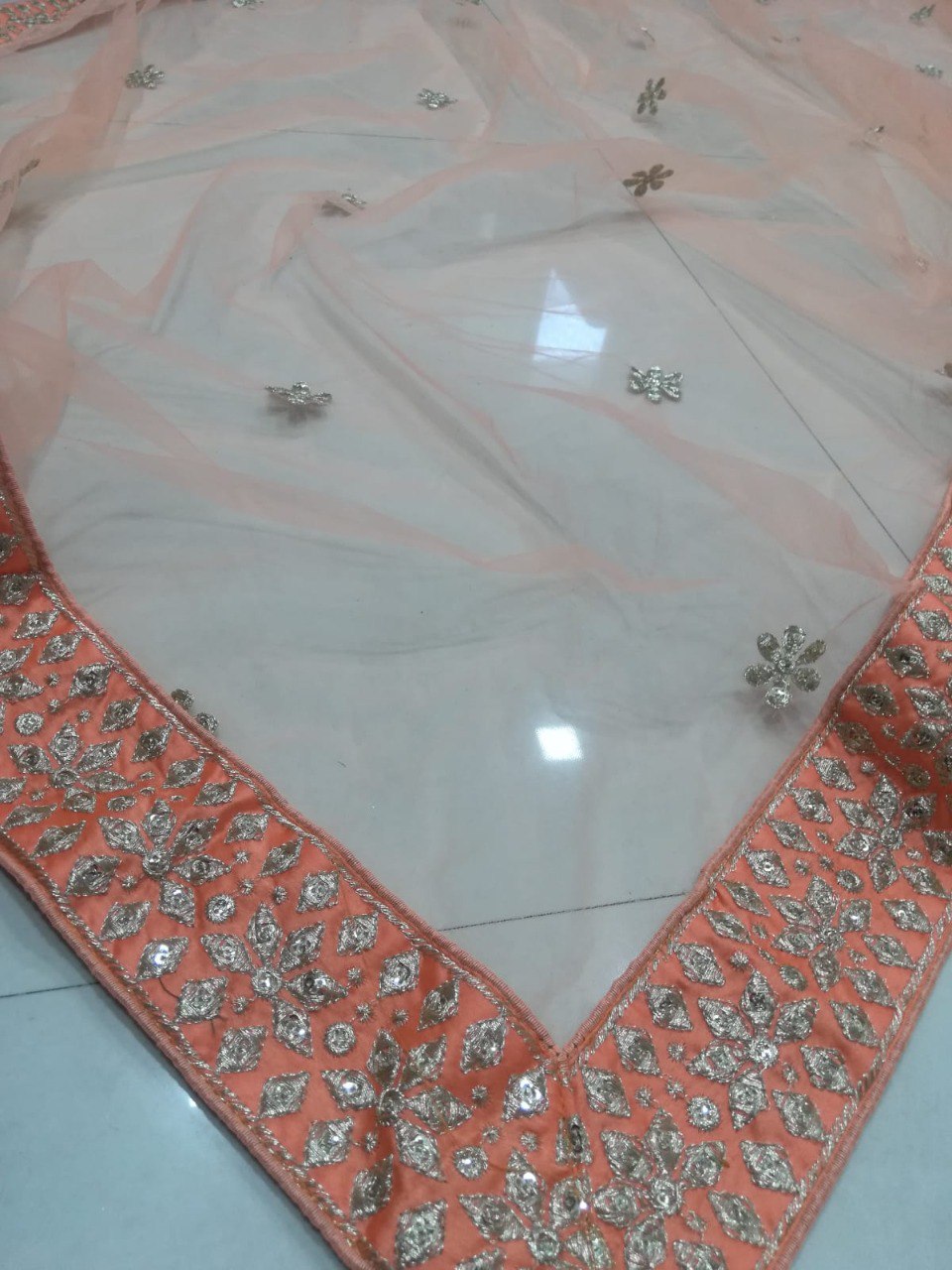 Elegant Devsena Silk Lehenga Set with Zari Embroidery