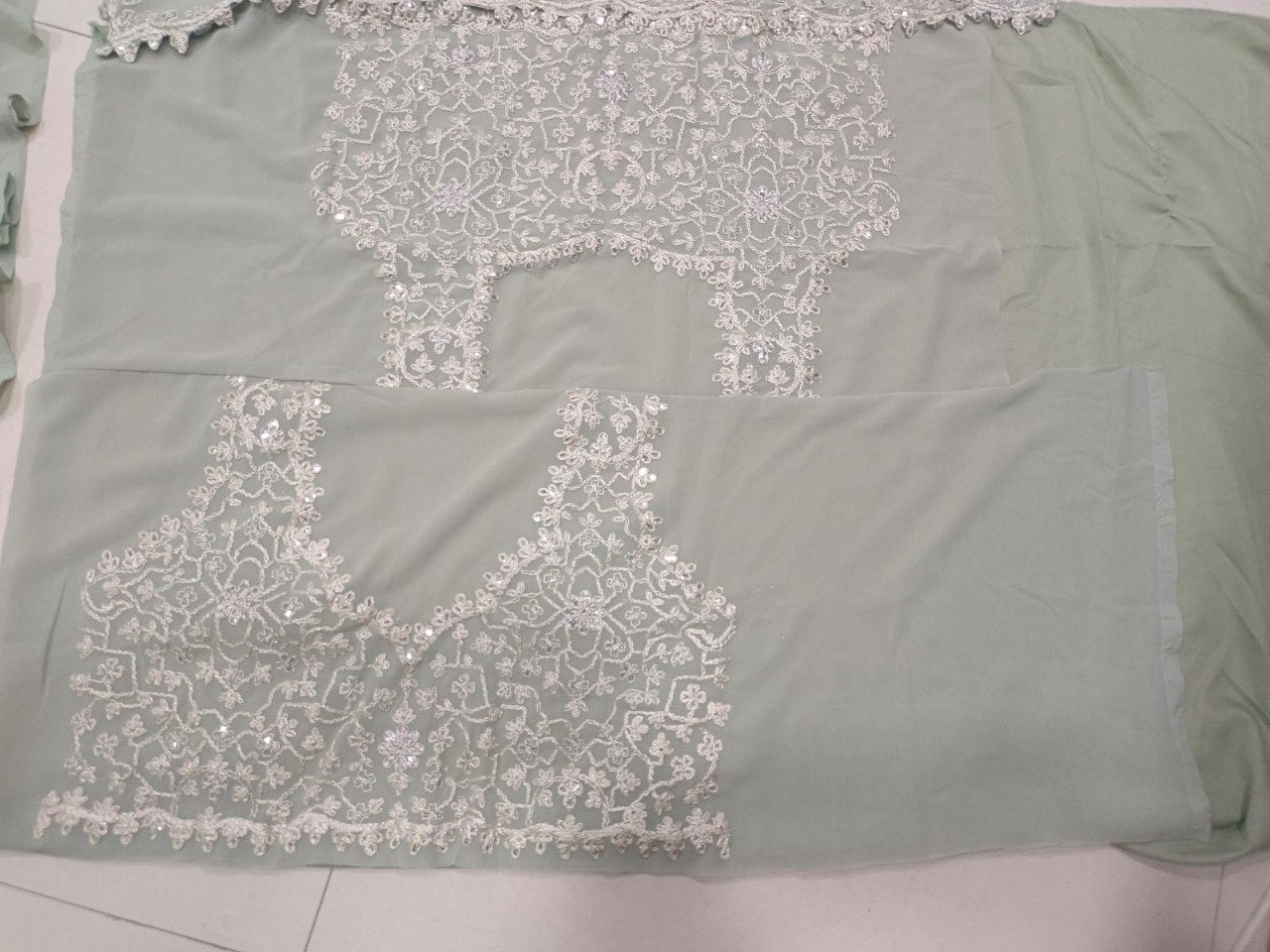 Buy Sea Green Color Lehengas Online