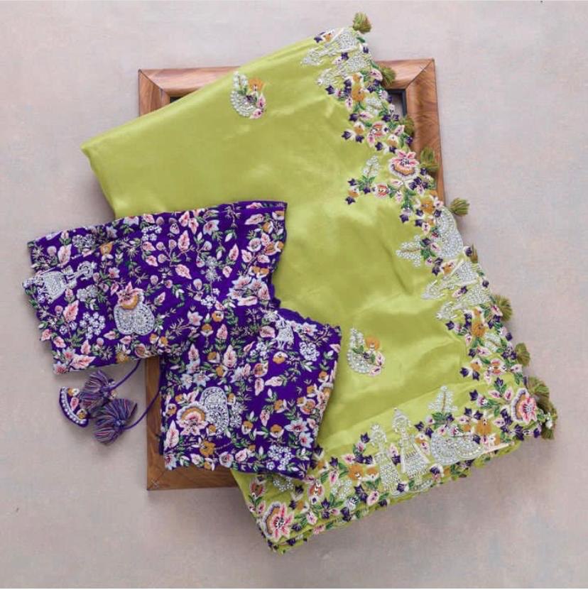 Buy Dola Silk Saree Online in India