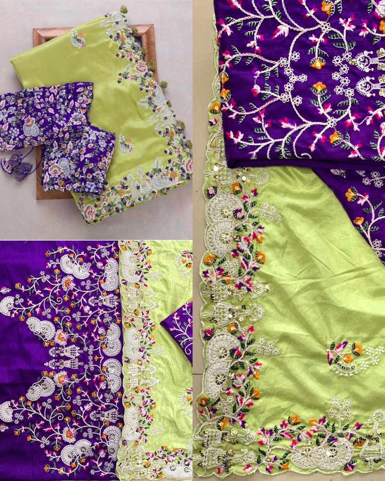 Buy Dola Silk Saree Online in India