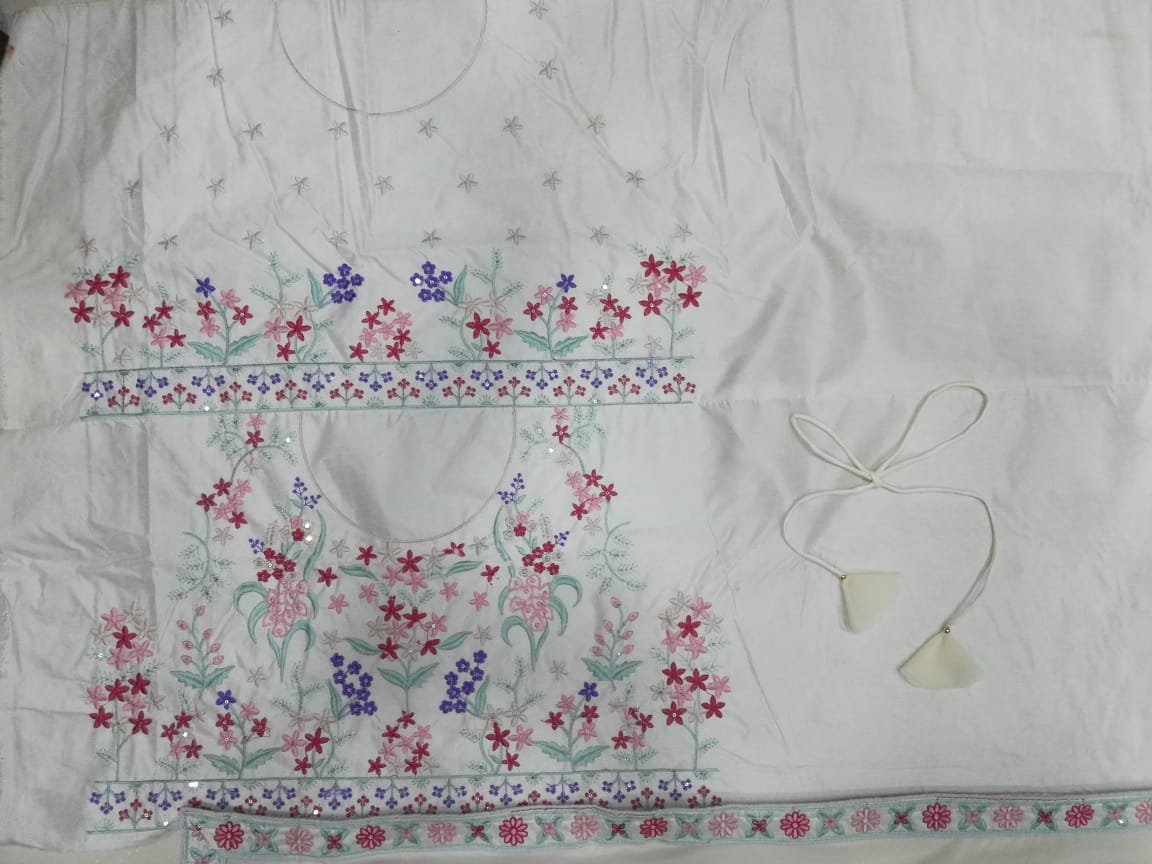 Buy Cream Color Lehenga online in India