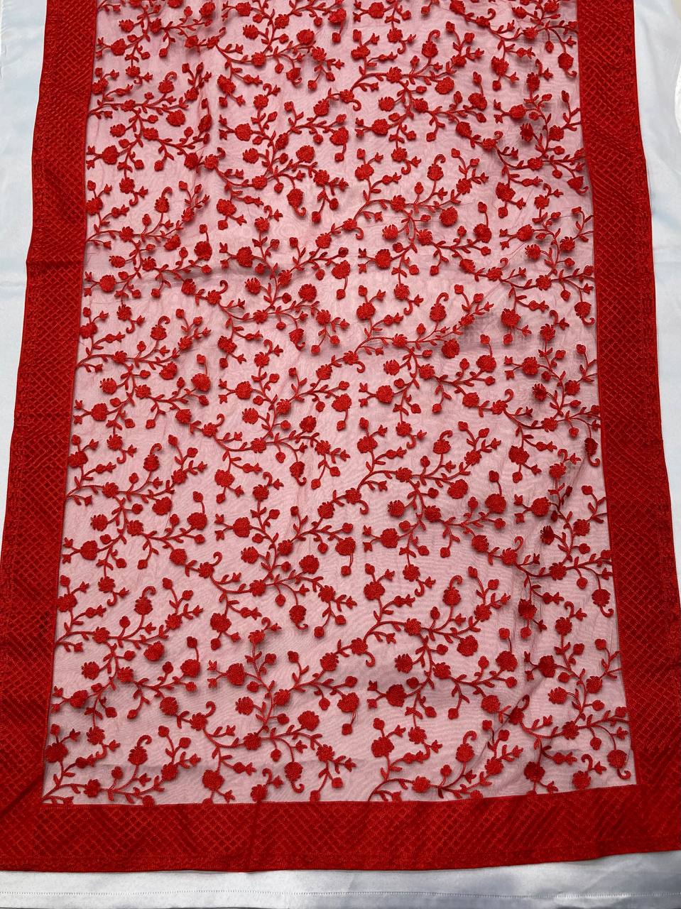 Buy Red Net Saree Online at Best Price in India
