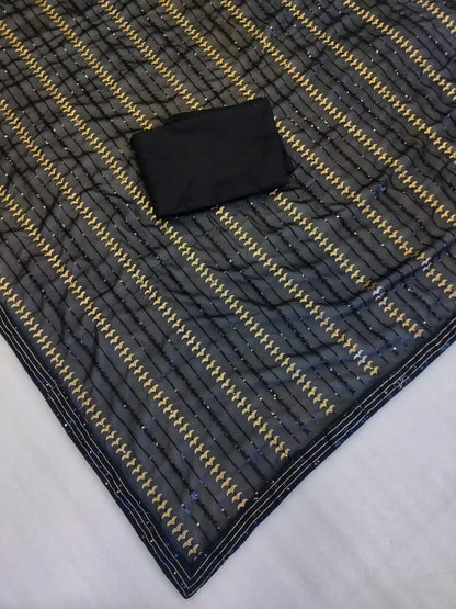Buy Timeless Black Sarees for Women Online
