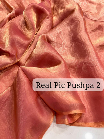 Rashmika Inspired Pushpa Saree