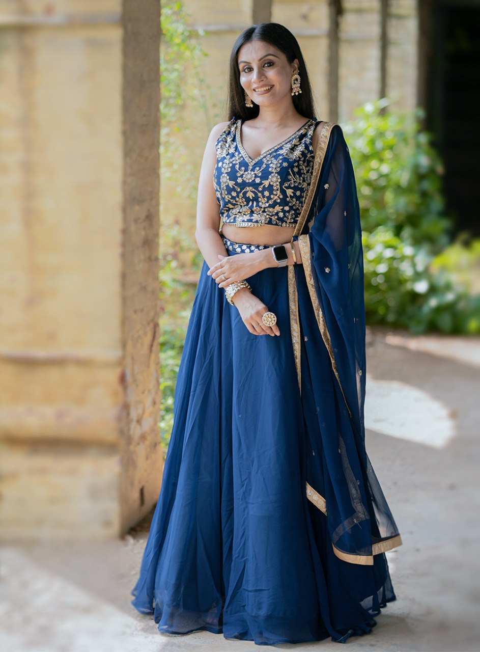 Buy Trendy Flared Lehenga Online At Best Prices