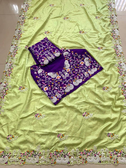 Buy Dola Silk Saree Online in India