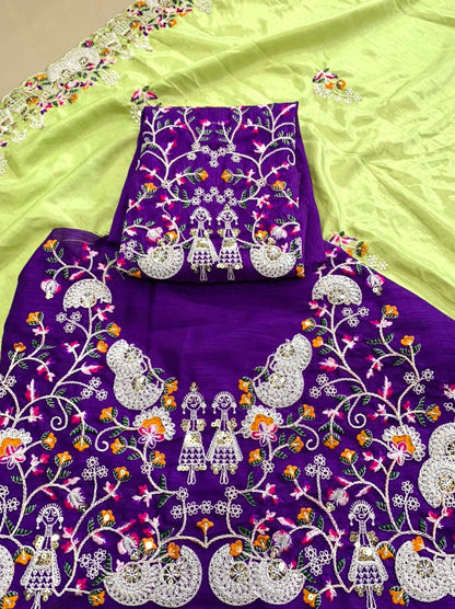 Buy Dola Silk Saree Online in India