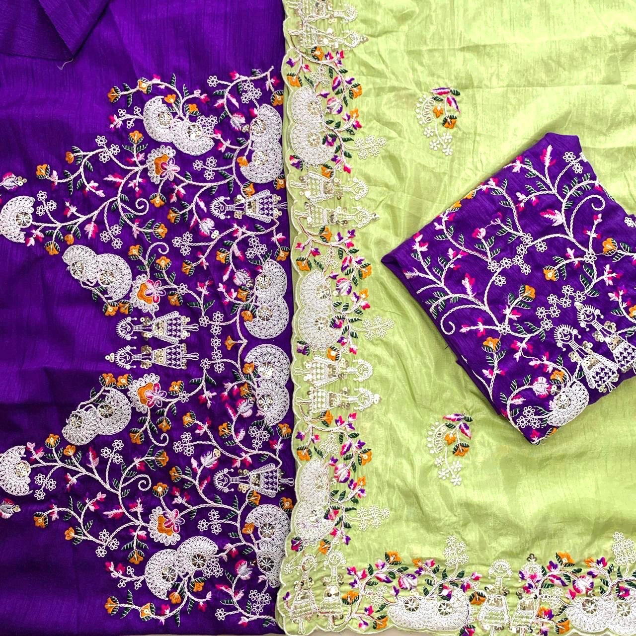 Buy Dola Silk Saree Online in India
